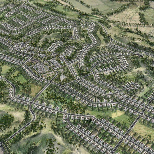 Cəbrayılın Horovlu kəndinin konseptual layihəsi hazırlanıb - FOTO